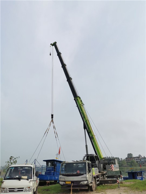 无锡市桥梁建设吊装案例